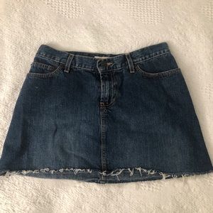 Abercrombie & Fitch Jean Skirt